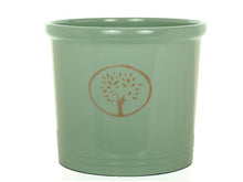 Load image into Gallery viewer, Cotswold Cylinder Plant Pot Green