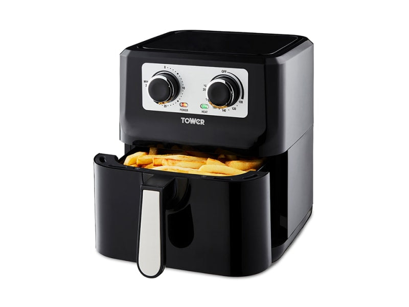 Vortx Manual Air Fryer Black 5L T17090 Home Hardware