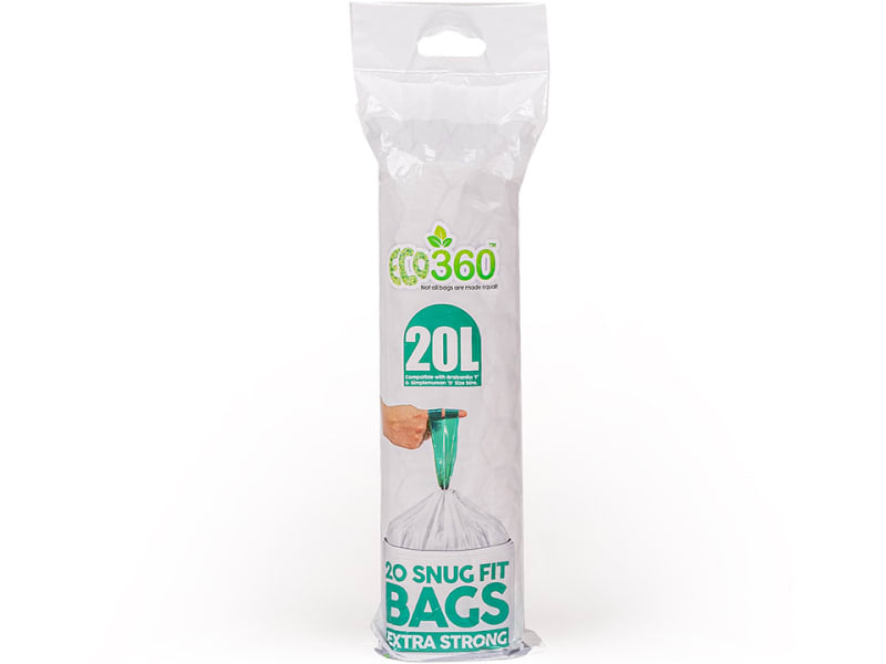 Kitchen Drawstring Bin Liner 20L x 20 F BDS01
