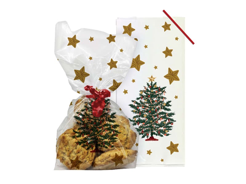 Magic Xmas Cello Treat Bags M604