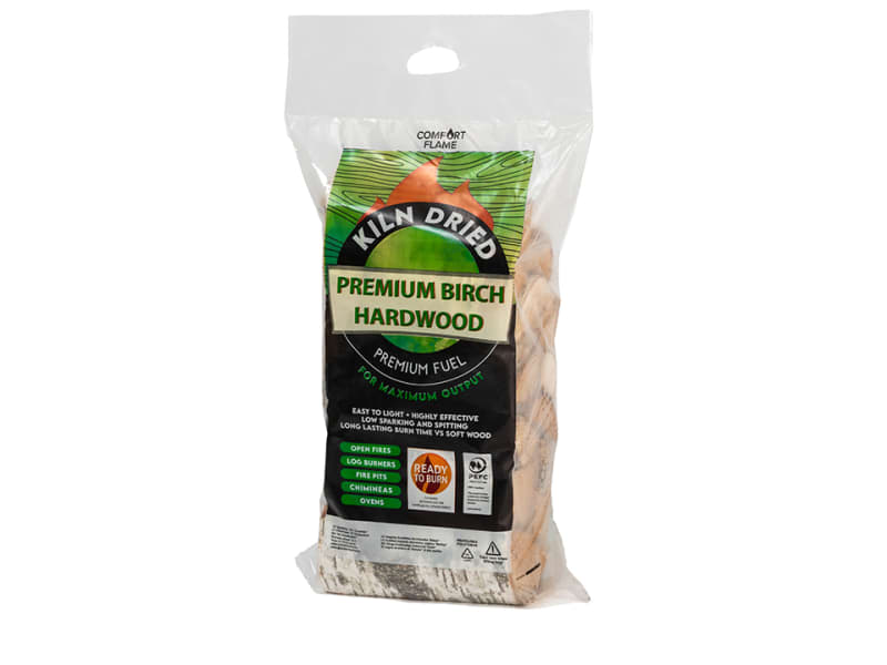 Kiln Dried Birch Logs 18kg 60L CF60LB