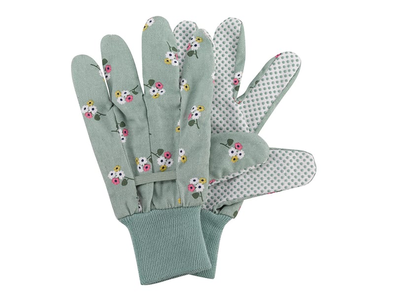 Cotton Grip Gloves Posies x 3 4560022