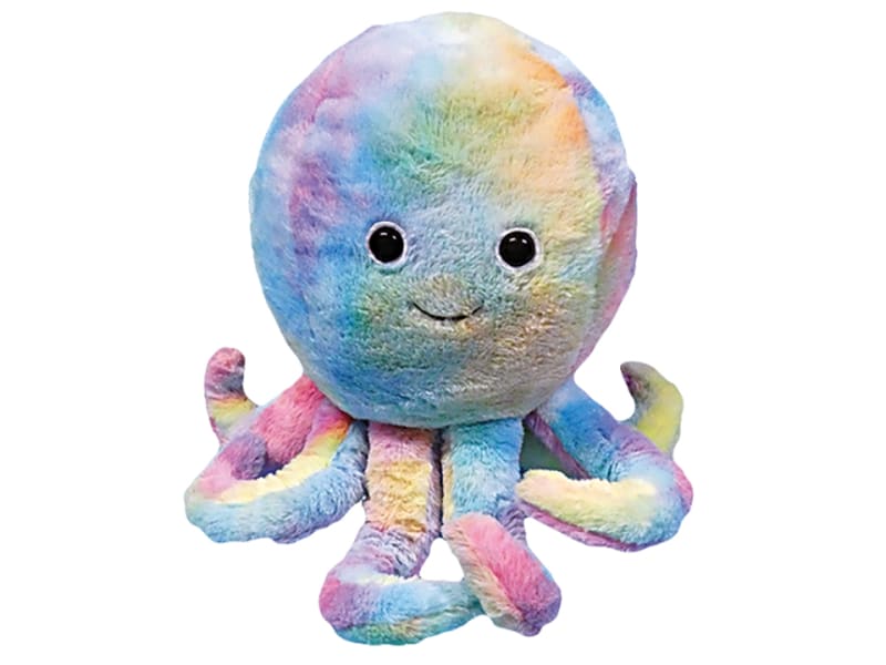 Giant Handwarmer Rainbow Octopus 47018V