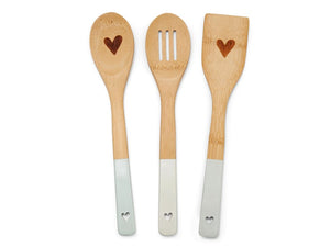 Bamboo Utensils x3 Homestead 2403