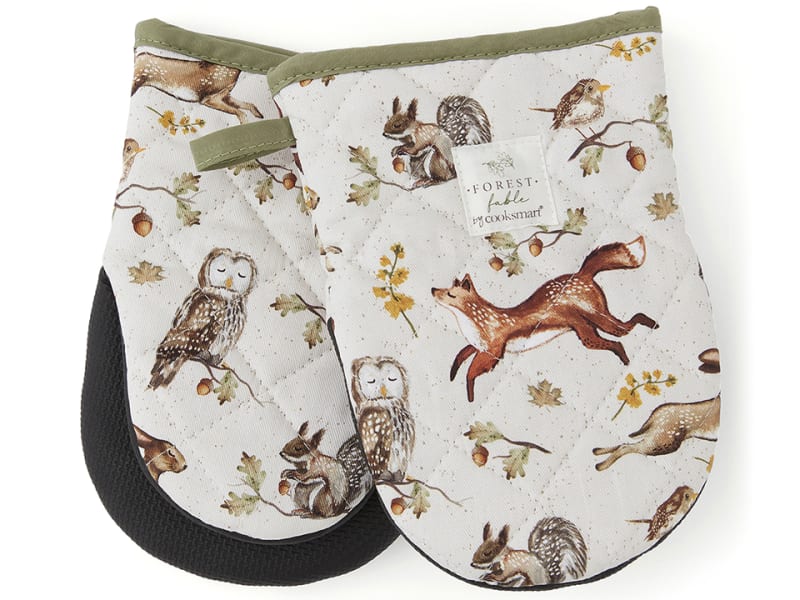 Microwave Mini Mitts Forest Fable 2685