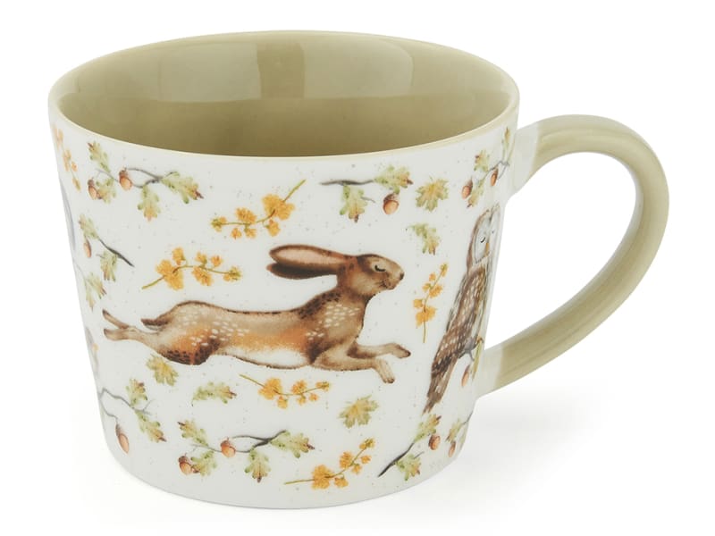 Conical Mug Fox & Hare Forest Fable 2713