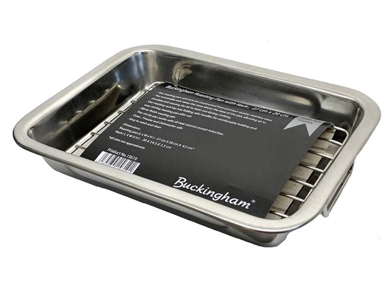 Roasting Dish + Rack Stainless Steel