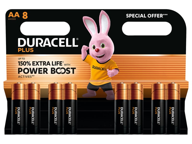 Plus Power Battery AA x 8