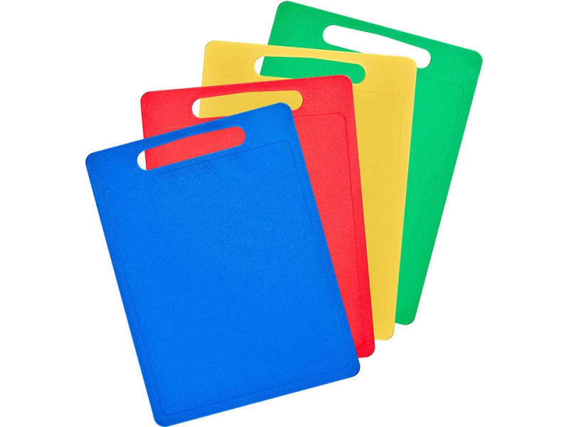 Chopping Boards Large Multi-Coloured x 4 E10113