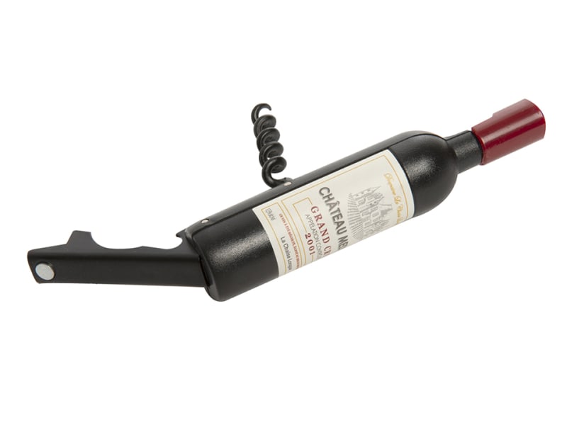 Magnetic Bottle Opener + Corkscrew 698752