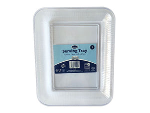 Re-Useable Plastic Tray Clear
