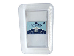 Re-Useable Plastic Tray Clear