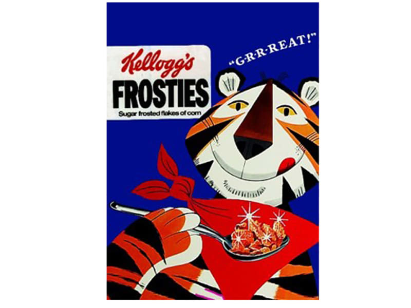 Vintage Kelloggs Tea Towel Frosties 16933015