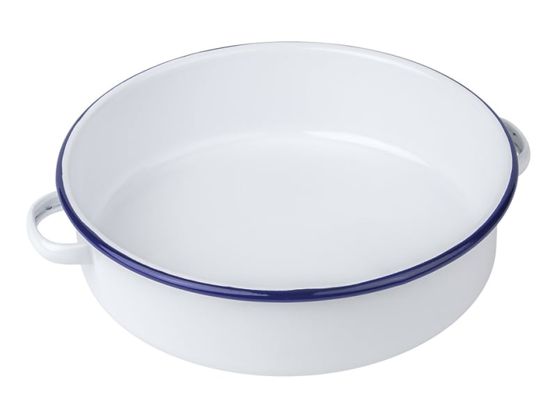 Serving Dish + Handles Round 20cm 809