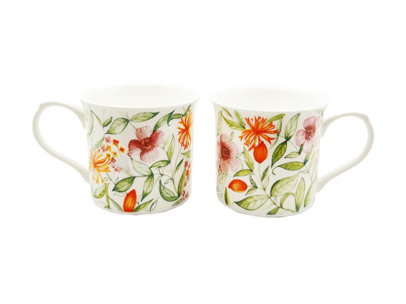 Stafford Bone China Mug Warm Hedgerow 90636