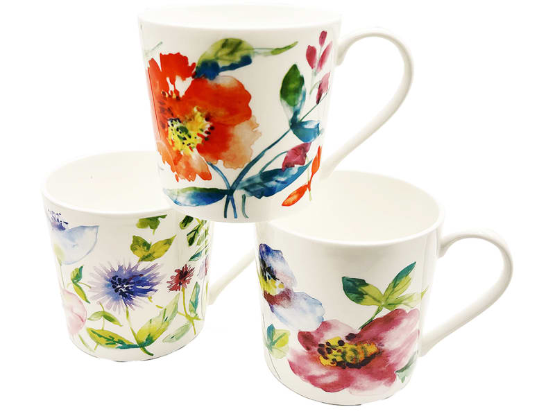 Dorset Bone China Mug Bridgemere Florals 90639