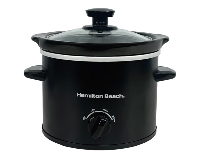 Slow Cooker Black 1.8L HBSC020B
