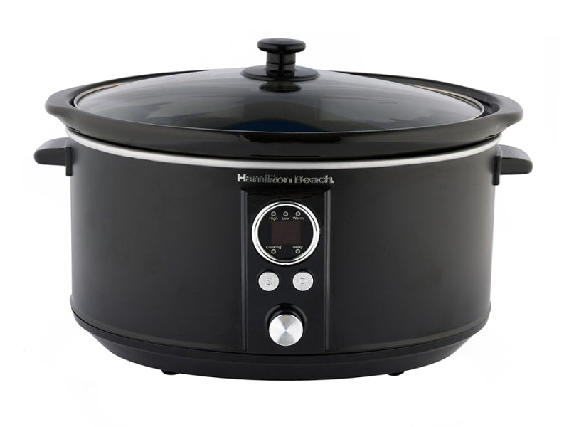 Digital Slow Cooker Black 6.5L HBCDE650BLK