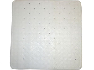 Rubber Shower Mat White 95058