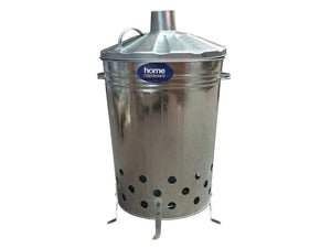 Galvanised Incinerator 90L