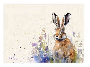 Placemats x 6 Meadow Hare HH4043