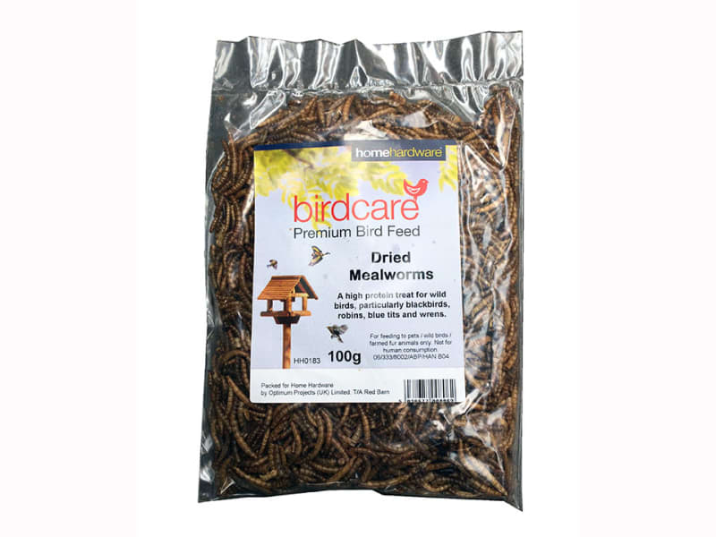 Dried Mealworms 100g IR