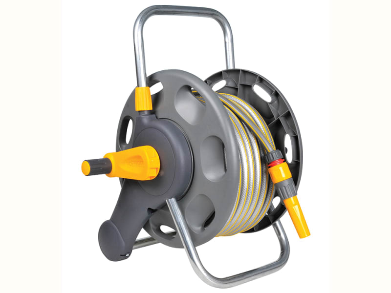 2in1 Assorted Reel + 25m Hose & Sprinkler 2431