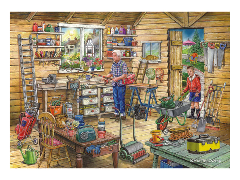 Freds Shed Jigsaw 500 Piece HP0751