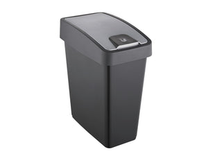 Magne Slim Bin Lift + Push Lid Graphite