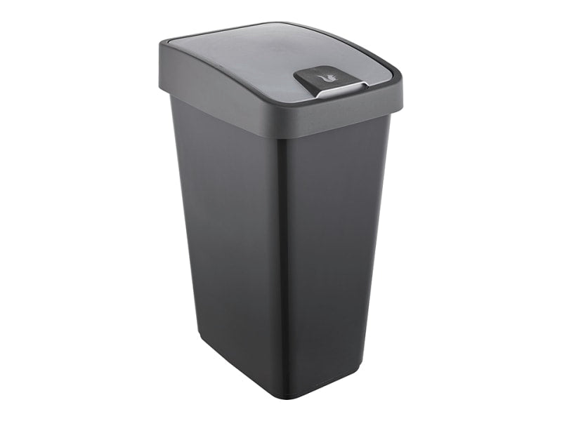Magne Slim Bin Lift + Push Lid Graphite