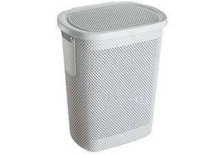 Arne Laundry Hamper 58L Silver 1114913000000