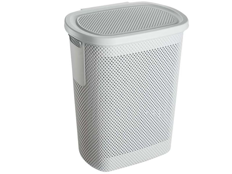 Arne Laundry Hamper 58L Silver 1114913000000