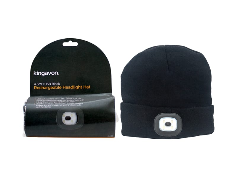 4SMDUSB Rechargeable Headlight Hat BB-HL166