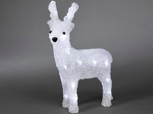 Acrylic Reindeer 24LED 23cm 6158-203