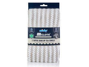 Super Soak Tea Towel Grey x 2 TE78300106