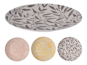Melamine Plate Pastel Foliage Large 177601010