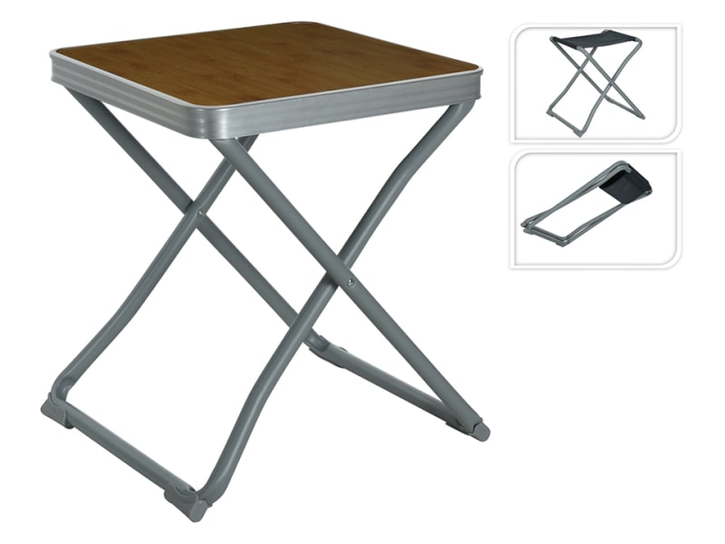 Bamboo Finish Camping Table