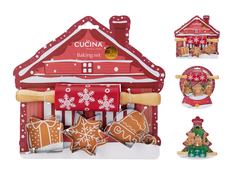 Kids Xmas Baking Set 4 Piece 170493050