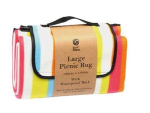 Deluxe Picnic Rug Striped LR10