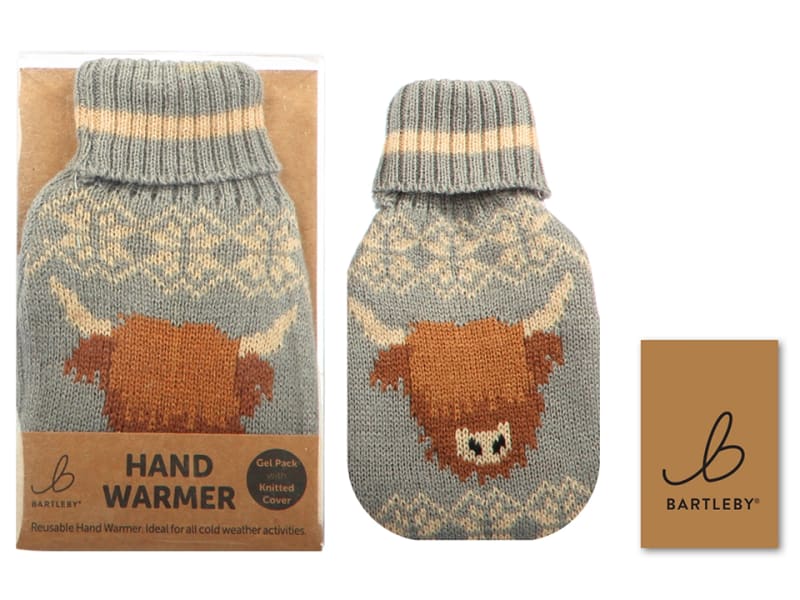 Funky Hand Warmer Highland Cow WF941