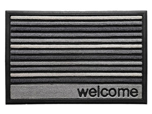 Scrape N Sorb Mat Welcome Grey P00028217