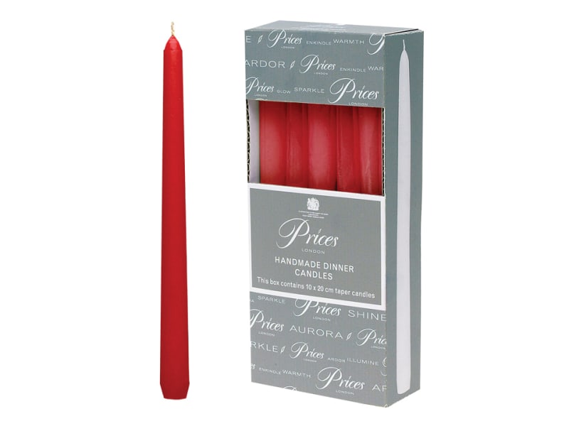 Venetian Tapered Candle 10in