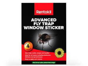 Window Fly Stickers x 4 FW35A