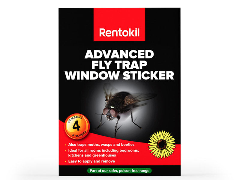 Window Fly Stickers x 4 FW35A