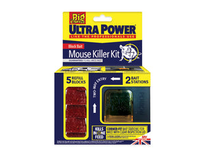 Ultra Power Block Bait Mouse Killer Station x 2 STV565