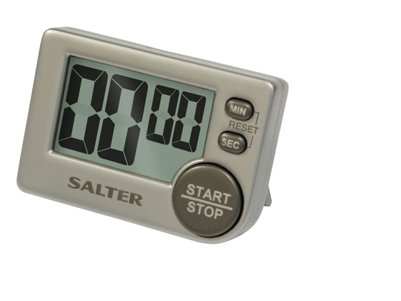 Big Button Electronic Timer Silver 397SXREU16