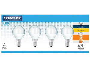 Round LED Lightbulb