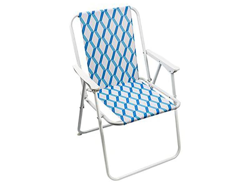 Ocio Garda Folding Chair Geo Blue 633137