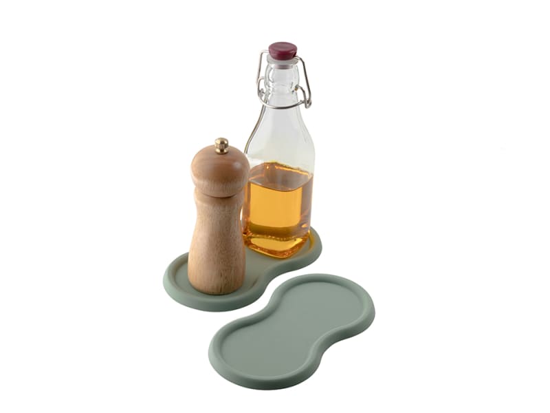 Silicone Bottle & Spoon Rest Sage SSTR11SA