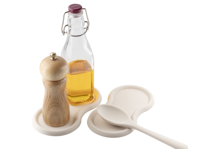 Silicone Bottle & Spoon Rest Oyst SSTR11OY
